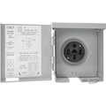 Connecticut Electric Power Outlet, 50 A, Steel PS-54-HR